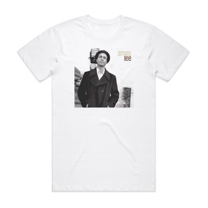 Amos Lee Amos Lee Album Cover T-Shirt White Amos Lee Amos Lee Album Cover T-Shirt White