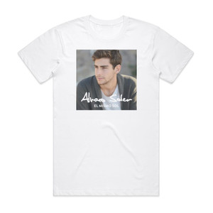 Alvaro Soler El Mismo Sol Album Cover T-Shirt White Alvaro Soler El Mismo Sol Album Cover T-Shirt White