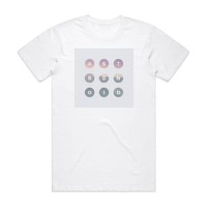 Astronoid Astronoid Album Cover T-Shirt White Astronoid Astronoid Album Cover T-Shirt White