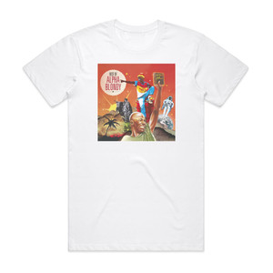 Alpha Blondy Best Of Alpha Blondy Album Cover T-Shirt White Alpha Blondy Best Of Alpha Blondy Album Cover T-Shirt White