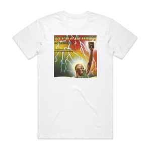 Alpha Blondy Jrusalem Album Cover T-Shirt White Alpha Blondy Jrusalem Album Cover T-Shirt White