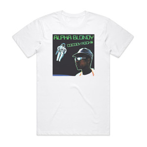 Alpha Blondy Cocody Rock Album Cover T-Shirt White Alpha Blondy Cocody Rock Album Cover T-Shirt White
