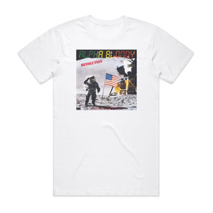 Alpha Blondy Revolution Album Cover T-Shirt White Alpha Blondy Revolution Album Cover T-Shirt White
