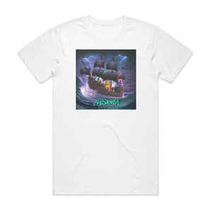 Alestorm Live In Tilburg Album Cover T-Shirt White Alestorm Live In Tilburg Album Cover T-Shirt White