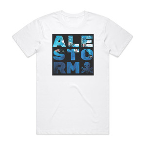 Alestorm Alestorm Album Cover T-Shirt White Alestorm Alestorm Album Cover T-Shirt White
