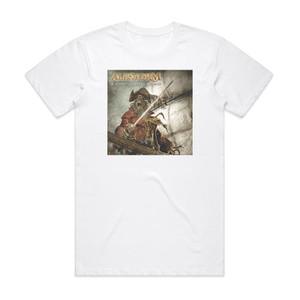 Alestorm Captain Morgans Revenge Album Cover T-Shirt White