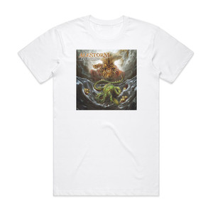 Alestorm Leviathan Album Cover T-Shirt White