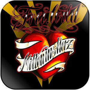 FreiWild Mitten Ins Herz Album Cover Sticker