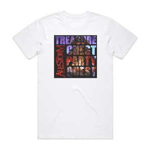 Alestorm Treasure Chest Party Quest Album Cover T-Shirt White