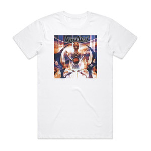 Agent Steel Alienigma Album Cover T-Shirt White