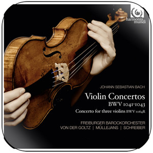 Freiburger Barockorchester Violin Concertos Bwv 1041 1043 Album Cover Sticker Freiburger Barockorchester Violin Concertos Bwv 1041 1043 Album Cover Sticker