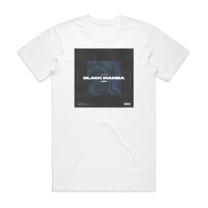 Alpha Wolf Black Mamba Album Cover T-Shirt White Alpha Wolf Black Mamba Album Cover T-Shirt White
