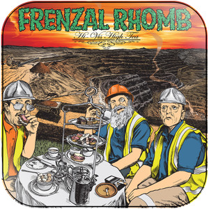 Frenzal Rhomb Hi Vis High Tea Album Cover Sticker