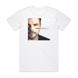 ATB Contact Album Cover T-Shirt White ATB Contact Album Cover T-Shirt White