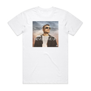ATB Never Give Up 1 Album Cover T-Shirt White ATB Never Give Up 1 Album Cover T-Shirt White