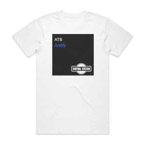 ATB Justify Album Cover T-Shirt White ATB Justify Album Cover T-Shirt White