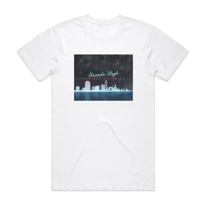 Arcade High The Art Of Youth 1 Album Cover T-Shirt White