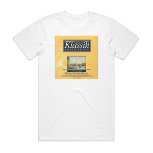 Antonio Vivaldi The Classical Collection 5 Vivaldi Celebration Of The Baroqu Album Cover T-Shirt White Antonio Vivaldi The Classical Collection 5 Vivaldi Celebration Of The Baroqu Album Cover T-Shirt White