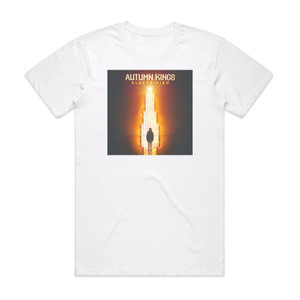 Autumn Kings Electrified Album Cover T-Shirt White Autumn Kings Electrified Album Cover T-Shirt White