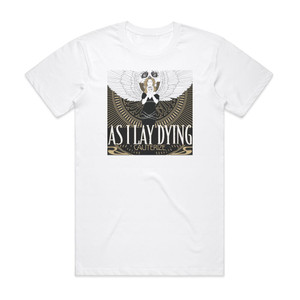 As I Lay Dying Cauterize Album Cover T-Shirt White
