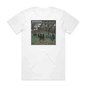 Augustana Cant Love Cant Hurt Album Cover T-Shirt White