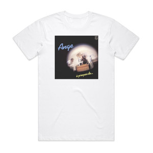Ange Propos De Album Cover T-Shirt White Ange Propos De Album Cover T-Shirt White