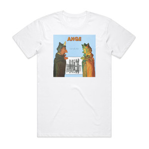 Ange Caricatures Album Cover T-Shirt White Ange Caricatures Album Cover T-Shirt White