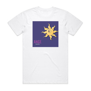 Ange Heureux Album Cover T-Shirt White Ange Heureux Album Cover T-Shirt White