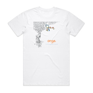 Ange Le Bois Travaille Mme Le Dimanche Album Cover T-Shirt White Ange Le Bois Travaille Mme Le Dimanche Album Cover T-Shirt White