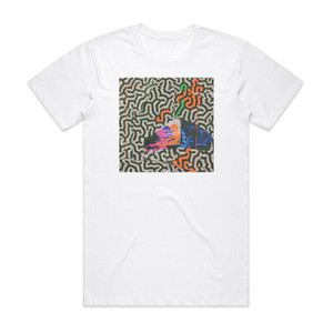 Animal Collective Tangerine Reef Album Cover T-Shirt White Animal Collective Tangerine Reef Album Cover T-Shirt White
