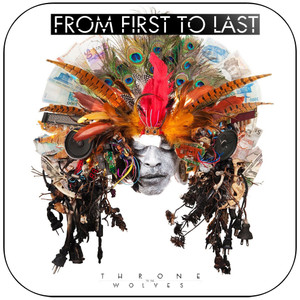 From First to Last Throne To The Wolves Album Cover Sticker