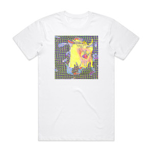 Animal Collective Ballet Slippers Album Cover T-Shirt White Animal Collective Ballet Slippers Album Cover T-Shirt White