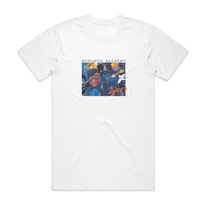 Acoustic Alchemy Aart Album Cover T-Shirt White Acoustic Alchemy Aart Album Cover T-Shirt White