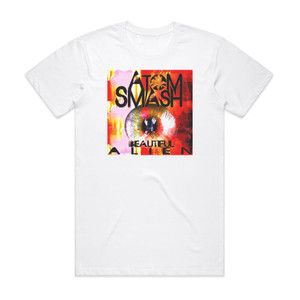 Atom Smash Beautiful Alien Album Cover T-Shirt White Atom Smash Beautiful Alien Album Cover T-Shirt White