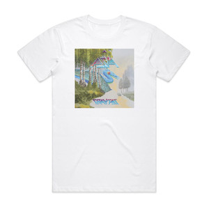 Asia Gravitas Album Cover T-Shirt White Asia Gravitas Album Cover T-Shirt White