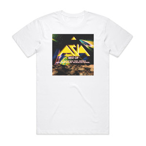 Asia Best Of Asia Album Cover T-Shirt White Asia Best Of Asia Album Cover T-Shirt White