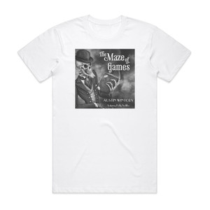 Austin Wintory The Maze Of Games Album Cover T-Shirt White Austin Wintory The Maze Of Games Album Cover T-Shirt White