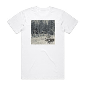 Autumn Laments Gone Album Cover T-Shirt White