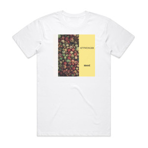 Attwenger Most Album Cover T-Shirt White Attwenger Most Album Cover T-Shirt White