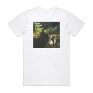 August Burns Red Extinct By Instinct Reprise Album Cover T-Shirt White August Burns Red Extinct By Instinct Reprise Album Cover T-Shirt White