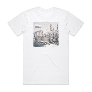 August Burns Red Winter Wilderness Album Cover T-Shirt White August Burns Red Winter Wilderness Album Cover T-Shirt White