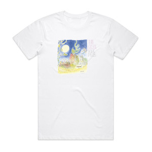 Alain Souchon Cause Delles Album Cover T-Shirt White Alain Souchon Cause Delles Album Cover T-Shirt White