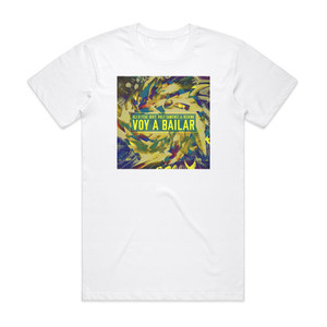 Ali B Voy A Bailar Album Cover T-Shirt White Ali B Voy A Bailar Album Cover T-Shirt White