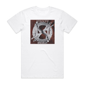 Atrocity Willenskraft Album Cover T-Shirt White Atrocity Willenskraft Album Cover T-Shirt White