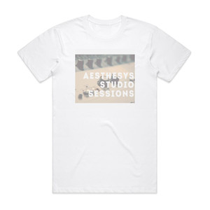 Aesthesys Studio Sessions Album Cover T-Shirt White Aesthesys Studio Sessions Album Cover T-Shirt White