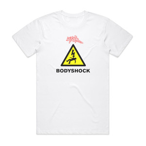 Aquasky Bodyshock Album Cover T-Shirt White Aquasky Bodyshock Album Cover T-Shirt White
