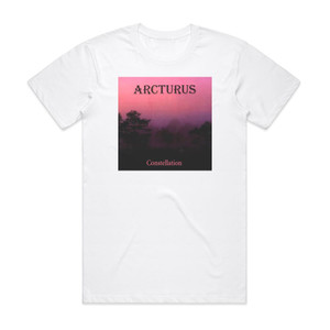 Arcturus Constellation Album Cover T-Shirt White Arcturus Constellation Album Cover T-Shirt White