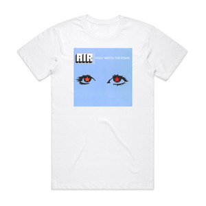 Air Kelly Watch The Stars 1 Album Cover T-Shirt White Air Kelly Watch The Stars 1 Album Cover T-Shirt White