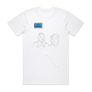 Air Deck Safari Part Two Album Cover T-Shirt White Air Deck Safari Part Two Album Cover T-Shirt White