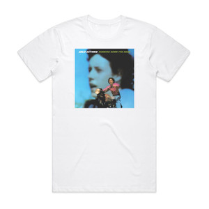 Arlo Guthrie Running Down The Road Album Cover T-Shirt White Arlo Guthrie Running Down The Road Album Cover T-Shirt White